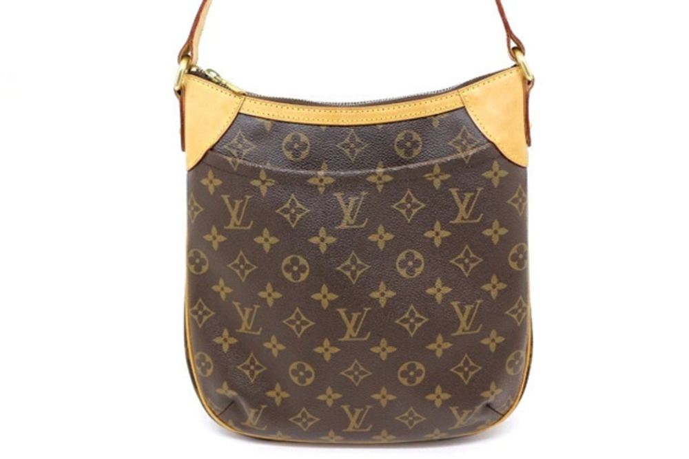 Louis Vuitton Odeon Shoulder Bag Monogram Brown